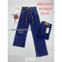 Meecaloo Труби джинси широкі синього кольору 25-30 6082