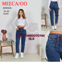 Meecaloo Мом джинси синього кольору Mom fit 25-30 6095