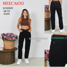 Meecaloo Мом джинси чорного кольору Mom fit 28-33 6102