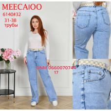 Meecaloo Wide leg джинси широкі блакитного кольору 31-38 6140