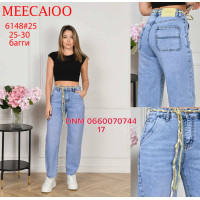 Meecaloo Баггі джинси блакитного кольору Baggy fit 25-30 6148