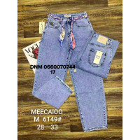 Meecaloo Баггі джинси блакитного кольору Baggy fit 28-33 6149