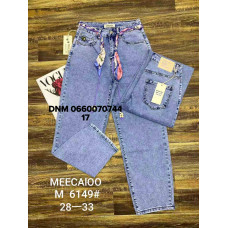 Meecaloo Баггі джинси блакитного кольору Baggy fit 28-33 6149