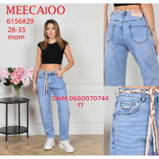 Meecaloo Мом джинси блакитного кольору Mom fit 28-33 6156