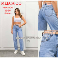 Meecaloo Баггі джинси блакитного кольору Baggy fit 25-30 6145
