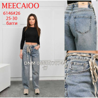 Meecaloo Баггі джинси синій кольору Baggy fit 25-30 6146