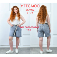 Meecaloo Шорти джинсові сірого кольору 31-38 6179