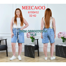 Meecaloo Шорти джинсові блакитного кольору 32-42 6193