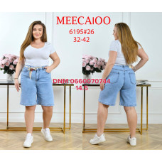 Meecaloo Шорти джинсові блакитного кольору 32-42 6195