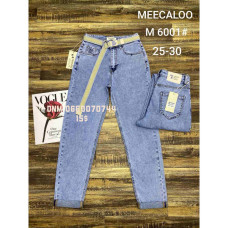 Meecaloo Мом джинси блакитного кольору Mom fit 25-30 6001