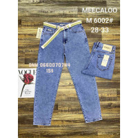 Meecaloo Мом джинси блакитного кольору Mom fit 28-33 6002