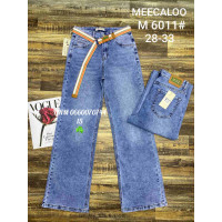 Meecaloo Wide leg джинси синього кольору широкі 28-33 6011