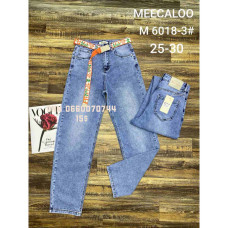 Meecaloo Мом джинси блакитного кольору Mom fit 25-30 6018-3