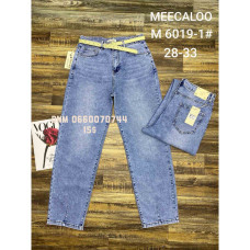 Meecaloo Мом джинси блакитного кольору Mom fit 28-33 6019-1