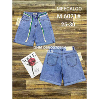 Meecaloo Шорти джинсові блакитного кольору стрейч літо 25-30 6021