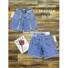 Meecaloo Шорти джинсові блакитного кольору стрейч літо 25-30 6021