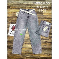 Meecaloo Мом джинси сірого кольору Mom fit 28-33 6028