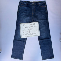 Menggesi Класичні джинси синього кольору Classic fit 34-44 25015