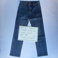 Menggesi Класичні джинси синього кольору Classic fit 31-38 25027