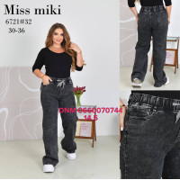 Miss Miki Палаццо джинси сірого кольору Palazzo 30-36 6721