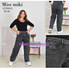 Miss Miki Баггі джинси сірого кольору Baggy 30-36 6729