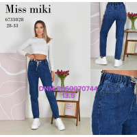 Miss Miki Мом джинси синього кольору Mom fit 28-33 6733