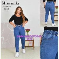 Miss Miki Мом джинси синього кольору Mom fit 31-38 6751
