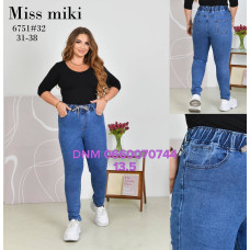 Miss Miki Мом джинси синього кольору Mom fit 31-38 6751