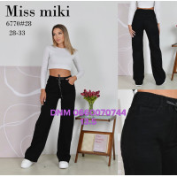 Miss Miki Палаццо джинси чорного кольору Palazzo fit 28-33 6770