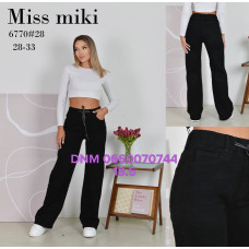 Miss Miki Палаццо джинси чорного кольору Palazzo fit 28-33 6770