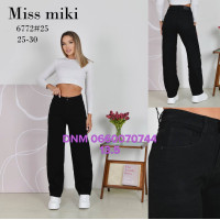Miss Miki Баггі джинси чорного кольору Baggy 25-30 6772