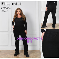 Miss Miki Палаццо джинси чорного кольору Palazzo fit 32-42 6775