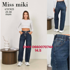 Miss Miki Мом джинси синього кольору Mom fit 25-30 6787