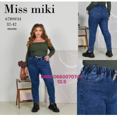 Miss Miki Мом джинси синього кольору Mom fit 32-42 6789