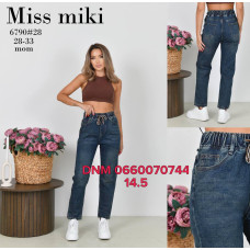 Miss Miki Мом джинси синього кольору Mom fit 28-33 6790