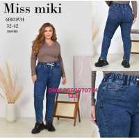 Miss Miki Мом джинси синього кольору Mom fit 32-42 6803