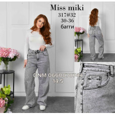 Miss Miki Баггі джинси сірого кольору Baggy fit 30-36 317
