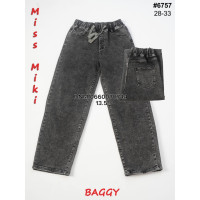 Miss Miki Баггі джинси сірого кольору Baggy 28-33 6757