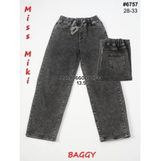 Miss Miki Баггі джинси сірого кольору Baggy 28-33 6757