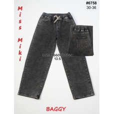 Miss Miki Баггі джинси сірого кольору Baggy 30-36 6758