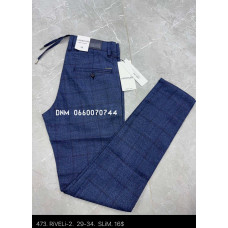 Missouri Класичні брюки синього кольору штани Classic fit 29-34 473