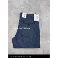Missouri Класичні брюки синього кольору штани Classic fit 30-38 473
