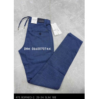 Missouri Класичні брюки синього кольору штани Classic fit 29-34 473