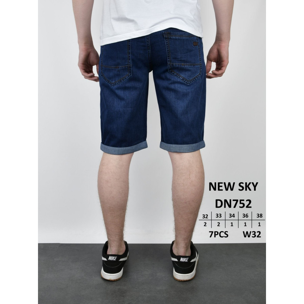 New Sky Шорти джинсові синього кольору 32-38 752