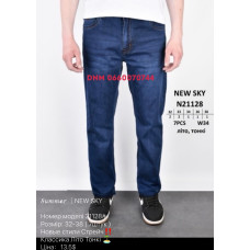 New Sky Класичні джинси синього кольору Classic fit 32-38 21128