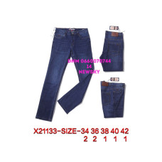 New Sky Класичні джинси синього кольору Classic fit 34-42 21133