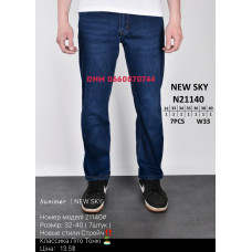 New Sky Класичні джинси синього кольору Classic fit 32-40 21140