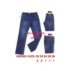 New Sky Класичні джинси синього кольору Classic fit 32-38 82680