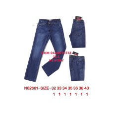 New Sky Класичні джинси синього кольору Classic fit 32-40 82681