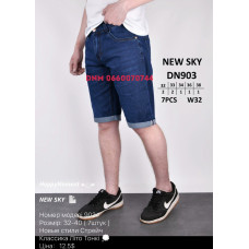 New Sky джинсы оптом купить Шорти джинсові синього кольору літо 32-40 903
